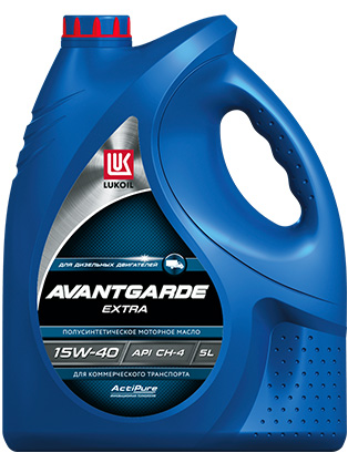 ЛУКОЙЛ АВАНГАРД ЭКСТРА 15W-40 5 л