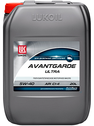 ЛУКОЙЛ АВАНГАРД УЛЬТРА 5W-40 20 л
